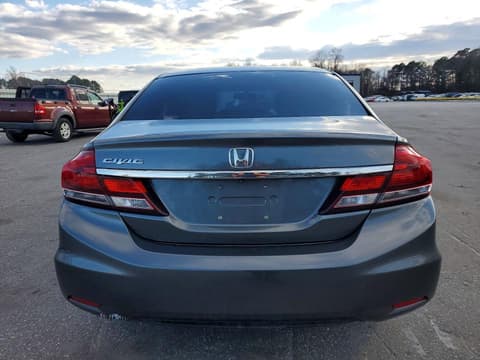 2013 Honda Civic, VIN 19XFB2F59DE037693. Zdjęcie 6 z 6 z aukcji Copart. Katalog aut z USA OpenDataCar.