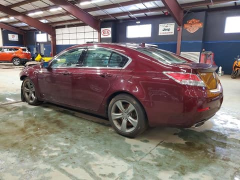 2012 Acura TL, VIN 19UUA9F54CA002999. Фото 2 з 6 з аукціону Copart. Каталог авто зі США OpenDataCar.