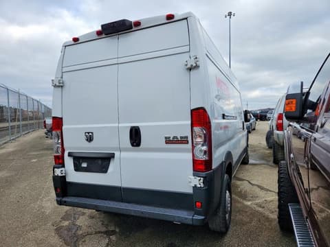 2021 Ram ProMaster 2500, VIN 3C6LRVDGXME544033. Фото 3 з 6 з аукціону Copart. Каталог авто зі США OpenDataCar.