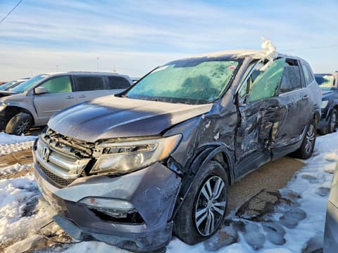 2018 Honda Pilot, VIN 5FNYF6H55JB011597. Фото 1 з 6 з аукціону Copart. Каталог авто зі США OpenDataCar.