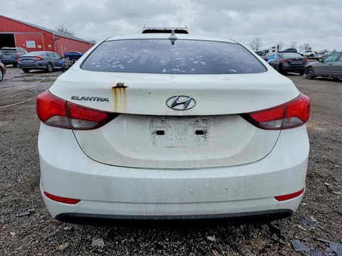2014 Hyundai Elantra, VIN 5NPDH4AE6EH487131. Photo 6 of 6 from Copart auction. OpenDataCar US salvage catalog.