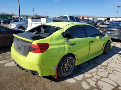 2018 Subaru WRX, VIN JF1VA1C6XJ9818086. Фото 3 з 6 з аукціону Copart. Каталог авто зі США OpenDataCar.