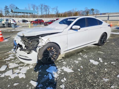 2017 Genesis G80, VIN KMHGN4JFXHU173325. Фото 1 з 6 з аукціону Copart. Каталог авто зі США OpenDataCar.