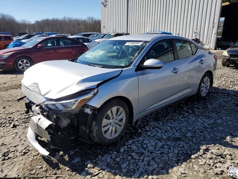 2022 Nissan Sentra, VIN 3N1AB8BV1NY238283. Фото 1 з 6 з аукціону Copart. Каталог авто зі США OpenDataCar.