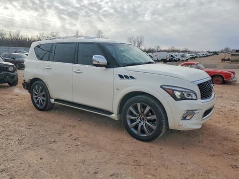 2017 Infiniti QX80, VIN JN8AZ2NF4H9644504. Фото 4 з 6 з аукціону Copart. Каталог авто зі США OpenDataCar.