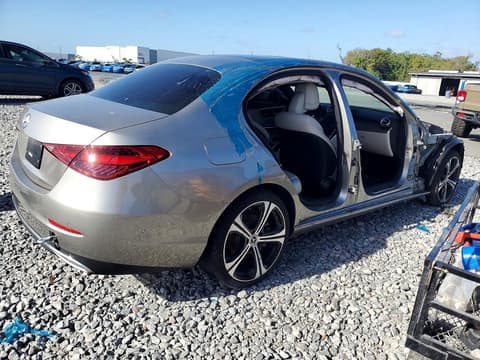 2023 Mercedes-benz C-Class, VIN W1KAF4GB2PR126793. Фото 3 з 6 з аукціону Copart. Каталог авто зі США OpenDataCar.