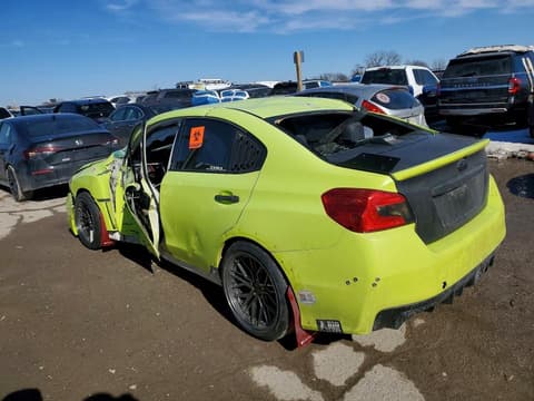2018 Subaru WRX, VIN JF1VA1C6XJ9818086. Фото 2 з 6 з аукціону Copart. Каталог авто зі США OpenDataCar.