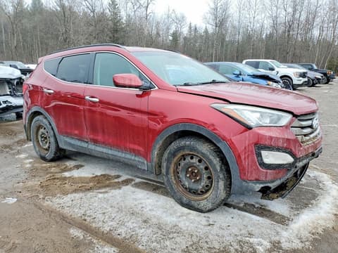 2016 Hyundai Santa Fe, VIN 5XYZU3LBXGG358236. Zdjęcie 4 z 6 z aukcji Copart. Katalog aut z USA OpenDataCar.