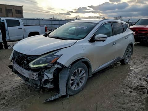 2018 Nissan Murano, VIN 5N1AZ2MH1JN193572. Фото 1 з 6 з аукціону Copart. Каталог авто зі США OpenDataCar.