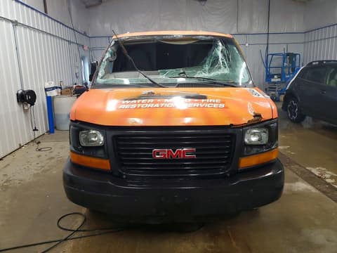 2010 Gmc Savana 3500, VIN 1GT2GUBA9A1901459. Zdjęcie 5 z 6 z aukcji Copart. Katalog aut z USA OpenDataCar.