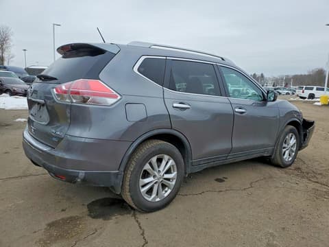 2014 Nissan Rogue, VIN 5N1AT2MV0EC808654. Фото 3 з 6 з аукціону Copart. Каталог авто зі США OpenDataCar.