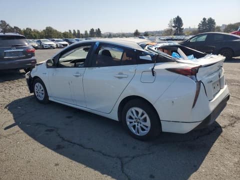 2017 Toyota Prius, VIN JTDKBRFU9H3054215. Photo 2 of 6 from Copart auction. OpenDataCar US salvage catalog.