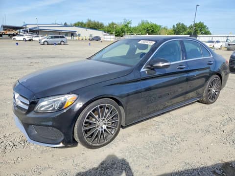 2015 Mercedes-benz C-Class, VIN 55SWF4JB3FU069032. Фото 1 з 6 з аукціону Copart. Каталог авто зі США OpenDataCar.
