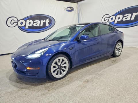 2022 Tesla Model 3, VIN 5YJ3E1EBXNF300703. Фото 1 з 6 з аукціону Copart. Каталог авто зі США OpenDataCar.