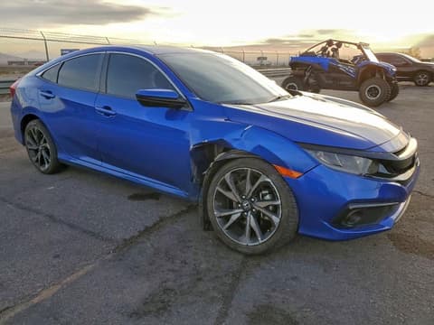 2021 Honda Civic, VIN 19XFC2F84ME002678. Фото 4 з 6 з аукціону Copart. Каталог авто зі США OpenDataCar.