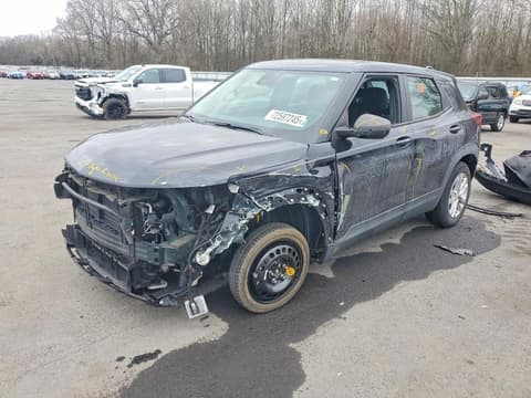 2021 Chevrolet Trailblazer, VIN KL79MMS27MB066067. Фото 1 з 6 з аукціону Copart. Каталог авто зі США OpenDataCar.