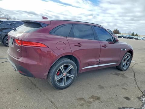 2017 Jaguar F-Pace, VIN SADCM2BV1HA899080. Photo 3 of 6 from Copart auction. OpenDataCar US salvage catalog.