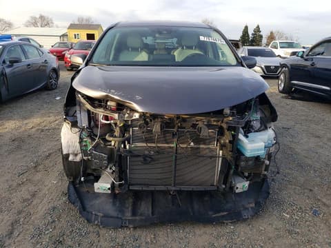 2022 Toyota Sienna, VIN 5TDKRKEC8NS122199. Фото 5 з 6 з аукціону Copart. Каталог авто зі США OpenDataCar.