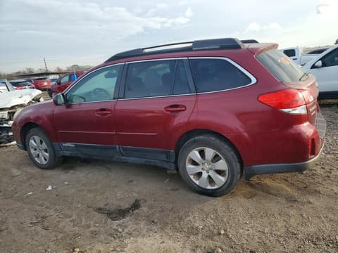2012 Subaru Outback, VIN 4S4BRCCC2C3252269. Фото 2 из 6 с аукциона Copart. Каталог авто из США OpenDataCar.