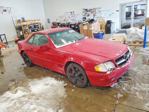 1995 Mercedes-benz SL-Class, VIN WDBFA67E1SF121498. Фото 4 з 6 з аукціону Copart. Каталог авто зі США OpenDataCar.