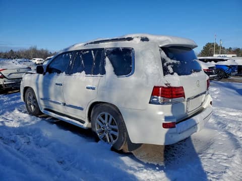 2013 Lexus LX 570, VIN JTJHY7AX7D4090243. Фото 2 з 6 з аукціону Copart. Каталог авто зі США OpenDataCar.