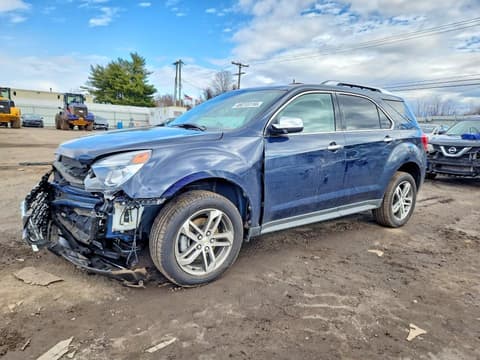 2016 Chevrolet Equinox, VIN 2GNALDEKXG6348961. Фото 1 з 6 з аукціону Copart. Каталог авто зі США OpenDataCar.