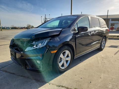 2019 Honda Odyssey, VIN 5FNRL6H5XKB058137. Фото 1 з 6 з аукціону Copart. Каталог авто зі США OpenDataCar.