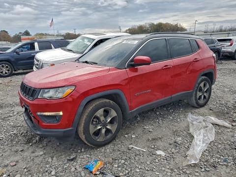 2018 Jeep Compass, VIN 3C4NJDBB7JT153276. Фото 1 з 6 з аукціону Copart. Каталог авто зі США OpenDataCar.