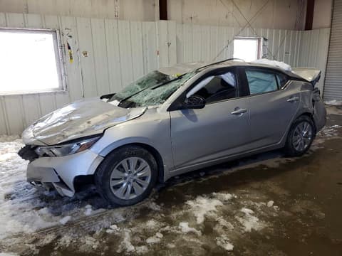 2020 Nissan Sentra, VIN 3N1AB8BV2LY260421. Фото 1 з 6 з аукціону Copart. Каталог авто зі США OpenDataCar.