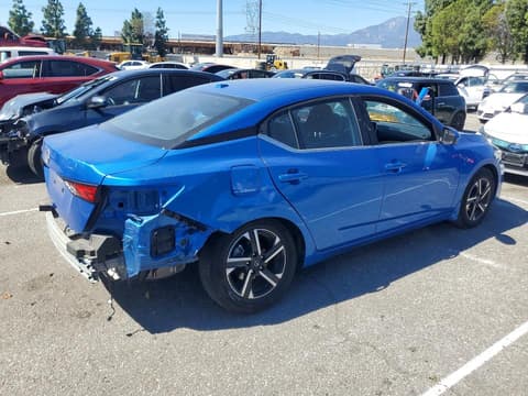 2025 Nissan Sentra, VIN 3N1AB8CV0SY220495. Zdjęcie 3 z 6 z aukcji Copart. Katalog aut z USA OpenDataCar.