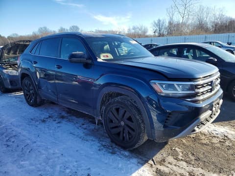 2022 Volkswagen Atlas Cross Sport, VIN 1V2KE2CA5NC210740. Фото 4 из 6 с аукциона Copart. Каталог авто из США OpenDataCar.