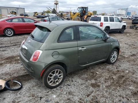 2015 Fiat 500, VIN 3C3CFFAR3FT625276. Фото 3 з 6 з аукціону Copart. Каталог авто зі США OpenDataCar.