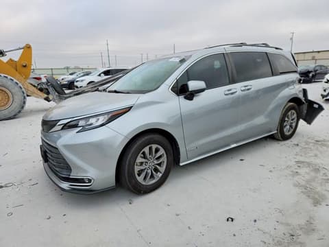2021 Toyota Sienna, VIN 5TDYRKECXMS034781. Фото 1 з 6 з аукціону Copart. Каталог авто зі США OpenDataCar.