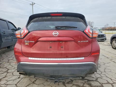 2018 Nissan Murano, VIN 5N1AZ2MG7JN170417. Фото 6 з 6 з аукціону Copart. Каталог авто зі США OpenDataCar.