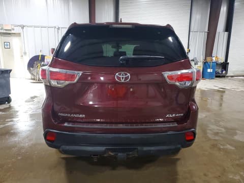 2015 Toyota Highlander, VIN 5TDJKRFH9FS174946. Фото 6 з 6 з аукціону Copart. Каталог авто зі США OpenDataCar.