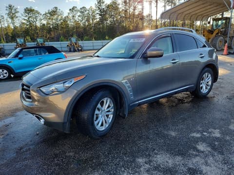 2015 Infiniti QX70, VIN JN8CS1MU8FM380334. Zdjęcie 1 z 6 z aukcji Copart. Katalog aut z USA OpenDataCar.