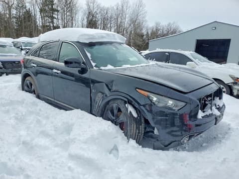 2016 Infiniti QX70, VIN JN8CS1MW9GM750340. Фото 4 з 6 з аукціону Copart. Каталог авто зі США OpenDataCar.