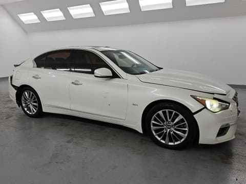 2018 Infiniti Q50, VIN JN1CV7AP4JM240779. Фото 4 из 6 с аукциона Copart. Каталог авто из США OpenDataCar.