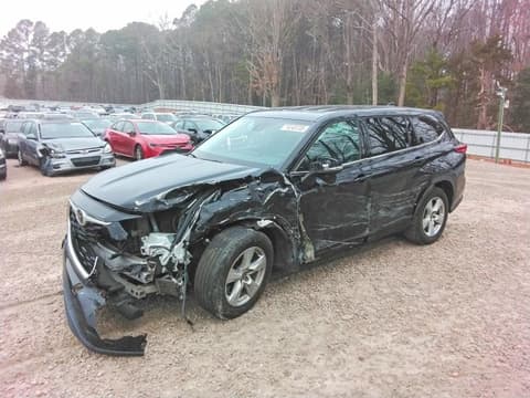 2021 Toyota Highlander, VIN 5TDCZRAH7MS087748. Фото 1 з 6 з аукціону Copart. Каталог авто зі США OpenDataCar.