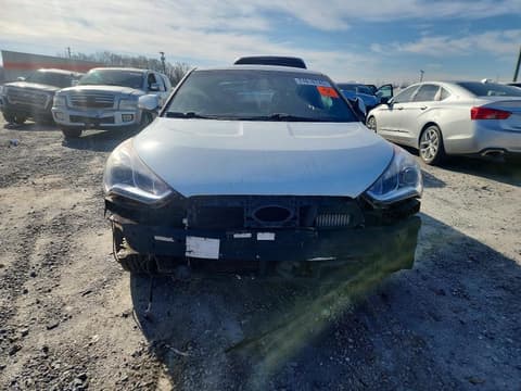 2016 Hyundai Veloster, VIN KMHTC6AE7GU292052. Фото 5 з 6 з аукціону Copart. Каталог авто зі США OpenDataCar.