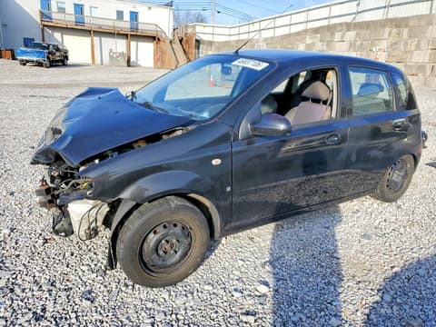 2007 Chevrolet Aveo, VIN KL1TD66667B779944. Фото 1 з 6 з аукціону Copart. Каталог авто зі США OpenDataCar.