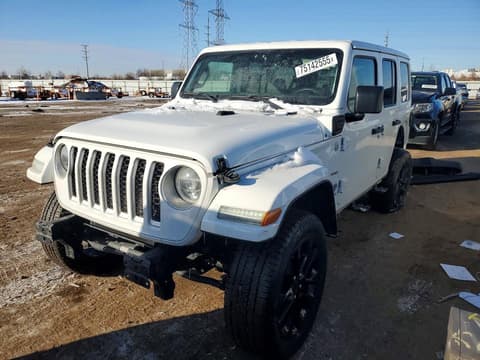 2021 Jeep Wrangler Unlimited, VIN 1C4JJXP61MW643433. Фото 1 з 6 з аукціону Copart. Каталог авто зі США OpenDataCar.