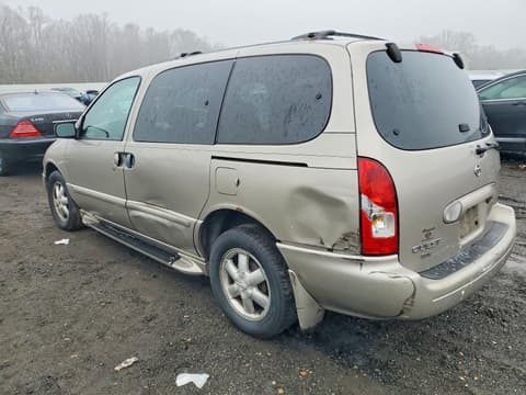 2001 Nissan Quest, VIN 4N2ZN16T91D827535. Фото 2 з 6 з аукціону Copart. Каталог авто зі США OpenDataCar.
