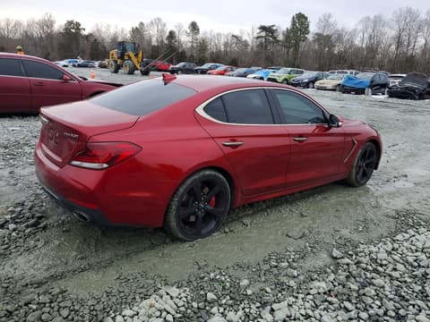 2019 Genesis G70, VIN KMTG34LE4KU031415. Фото 3 з 6 з аукціону Copart. Каталог авто зі США OpenDataCar.