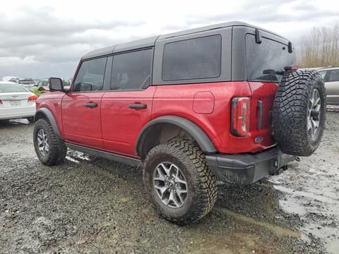 2025 Ford Bronco, VIN 1FMEE9BP4SLA62214. Фото 2 з 6 з аукціону Copart. Каталог авто зі США OpenDataCar.