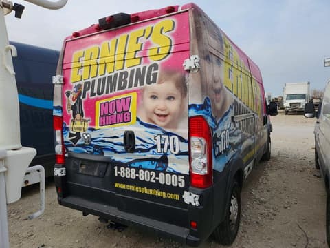 2023 Ram ProMaster 2500, VIN 3C6LRVDG4PE504857. Фото 6 з 6 з аукціону Copart. Каталог авто зі США OpenDataCar.