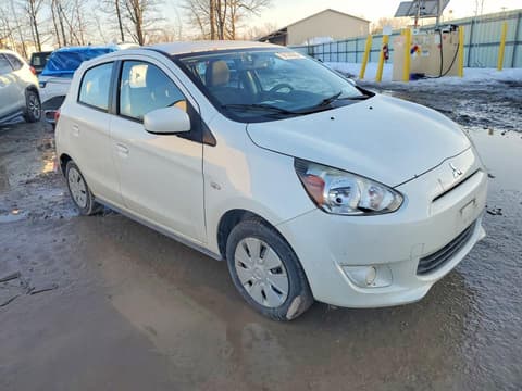 2015 Mitsubishi Mirage, VIN ML32A3HJ5FH056095. Фото 4 з 6 з аукціону Copart. Каталог авто зі США OpenDataCar.