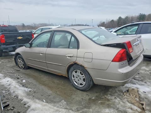 2002 Honda Civic, VIN 2HGES16542H537544. Zdjęcie 2 z 6 z aukcji Copart. Katalog aut z USA OpenDataCar.