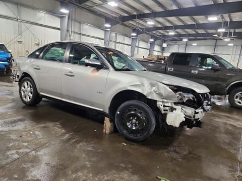 2008 Mercury Sable, VIN 1MEHM42W78G604629. Photo 4 of 6 from Copart auction. OpenDataCar US salvage catalog.