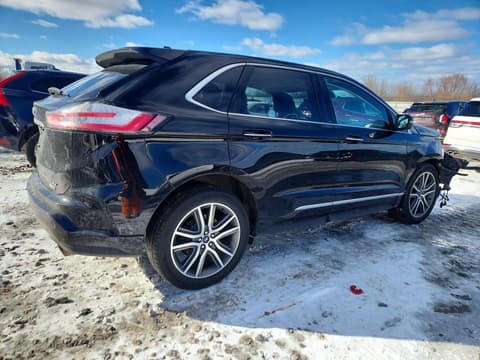 2019 Ford Edge, VIN 2FMPK4K99KBB95587. Фото 3 з 6 з аукціону Copart. Каталог авто зі США OpenDataCar.